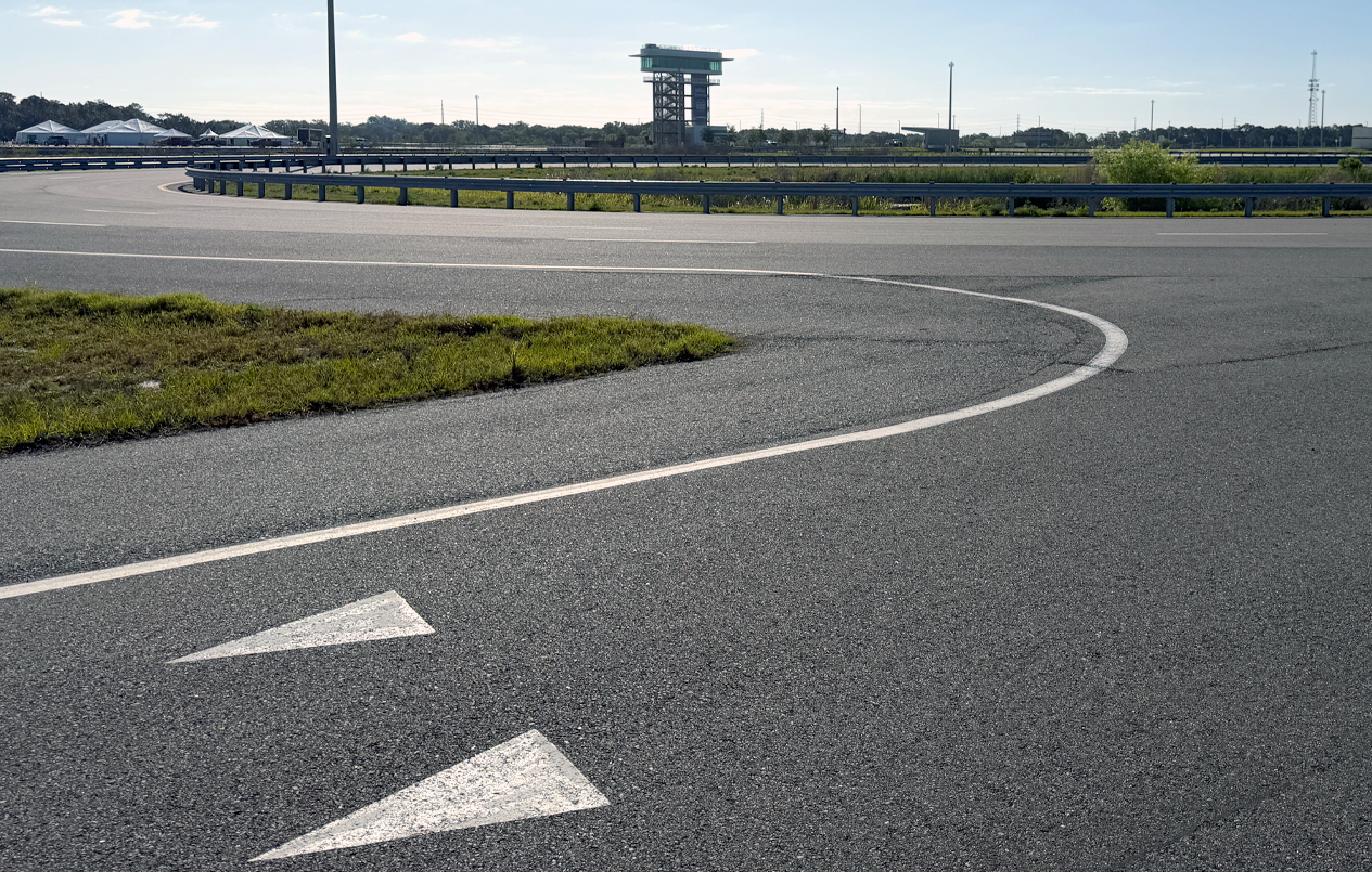 This is a picture of the Loop Track West.
