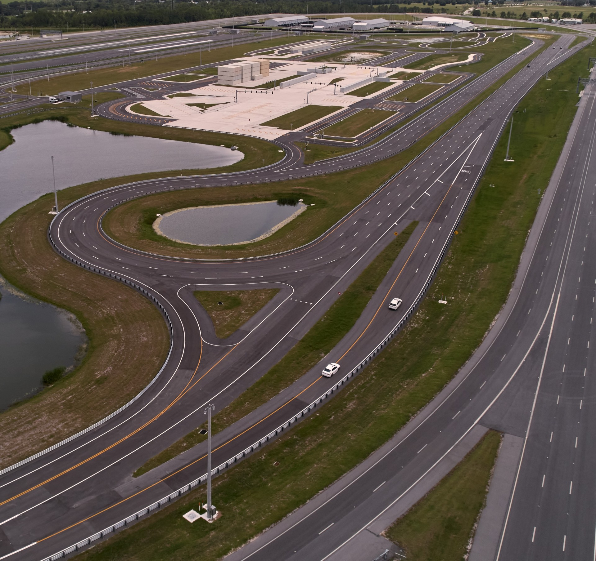 This is a picture of the Loop Track West.