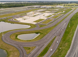 This is a picture of the Loop Track West.