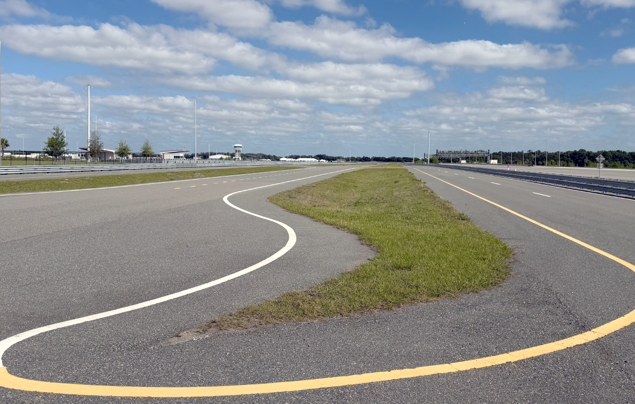 This is a picture of the Loop Track East.